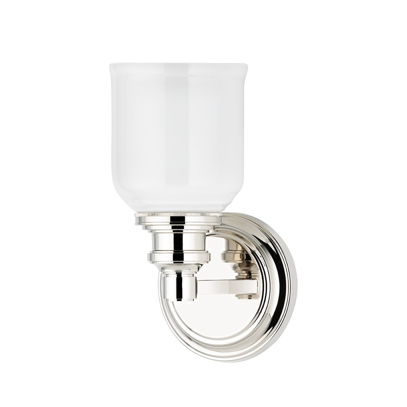 Hudson Valley 3401-PN Windham One Light Bath Bracket, Polished Nickel