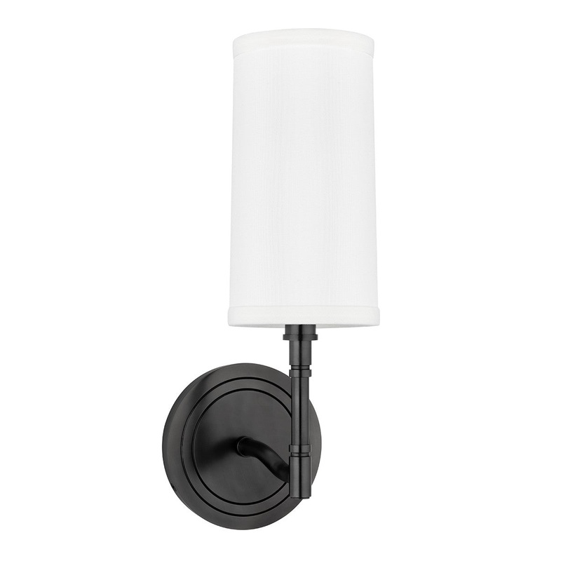 Hudson Valley 361-OB Dillon One Light Wall Sconce, Old Bronze
