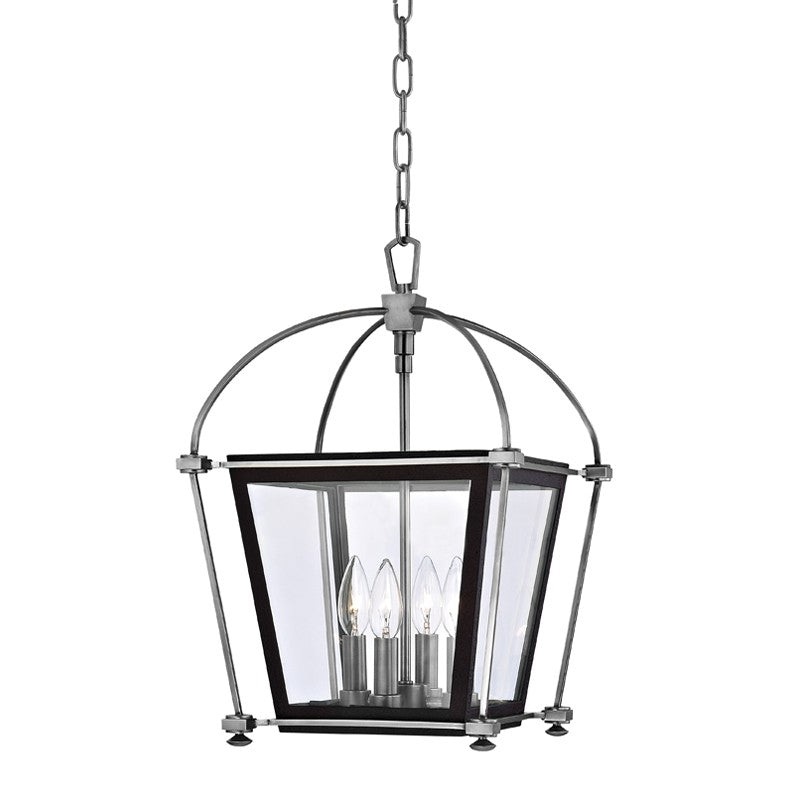 Hudson Valley 3612-PN Hollis Four Light Pendant, Polished Nickel