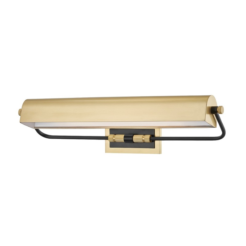 Hudson Valley 3723-AOB Bowery Two Light Picture Light, Aged Old Bronze