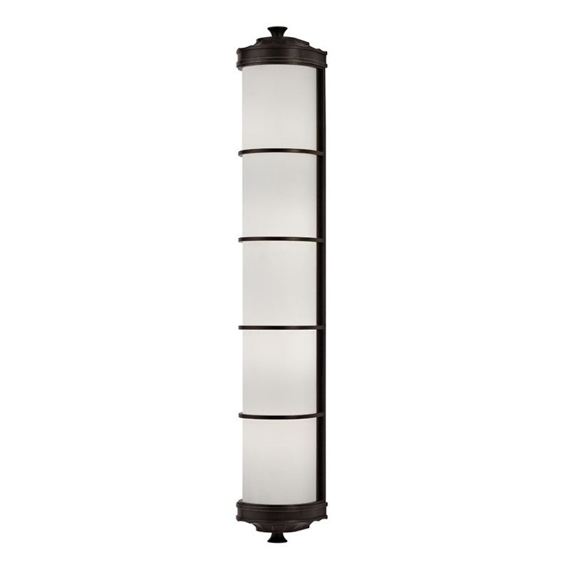 Hudson Valley 3833-OB Albany Four Light Wall Sconce, Old Bronze (Discontinued)