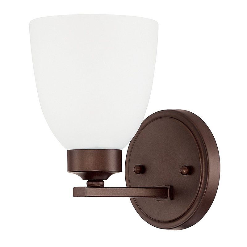 Capital Lighting 614311BZ-333 Jameson One Light Wall Sconce, Bronze (Discontinued)