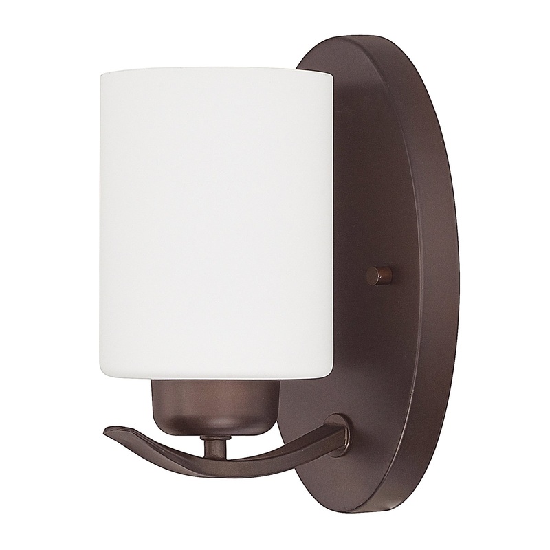 Capital Lighting 615211BZ-338 Dixon One Light Wall Sconce, Bronze