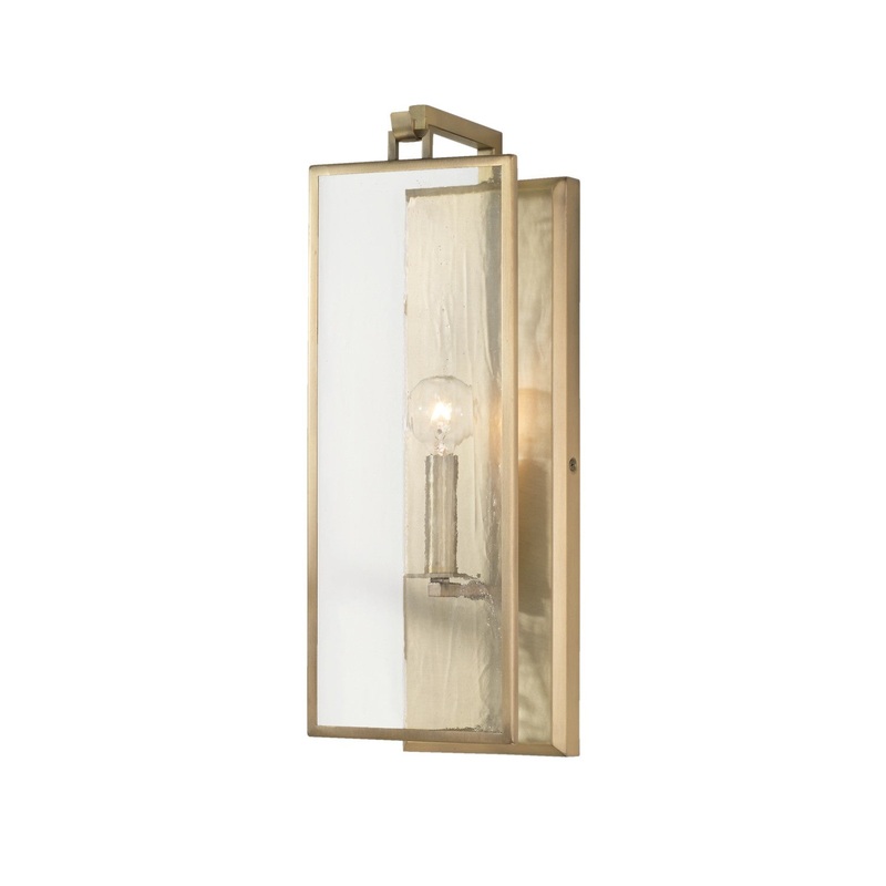 Capital Lighting 625111AD Rylann One Light Wall Sconce, Aged Brass