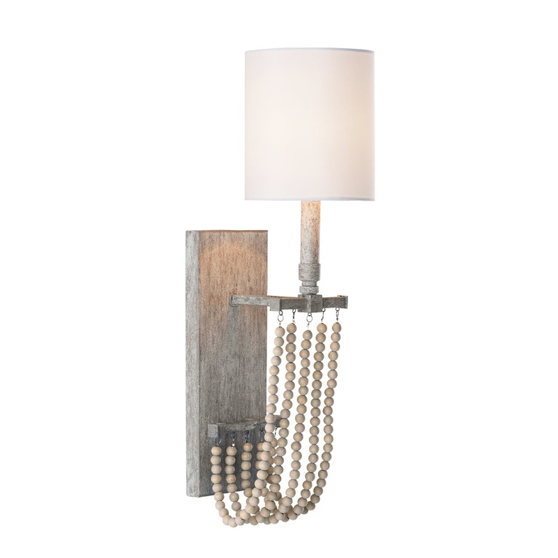 Capital Lighting 629511MS-565 Kayla One Light Wall Sconce, Mystic Sand (Discontinued)