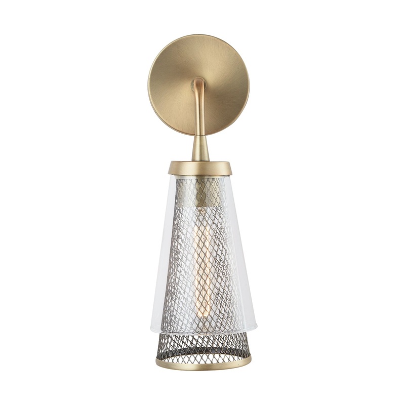 Capital Lighting 632311AD Abbott One Light Wall Sconce, Aged Brass (Discontinued)
