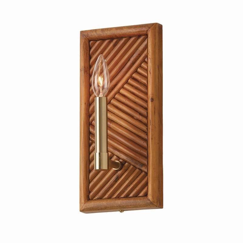 Capital Lighting 647411MA Soleil One Light Wall Sconce, Matte Brass