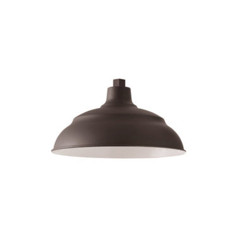 Capital Lighting 936315OZ RLM One Light Outdoor Shade, Oiled Bronze (Discontinued)