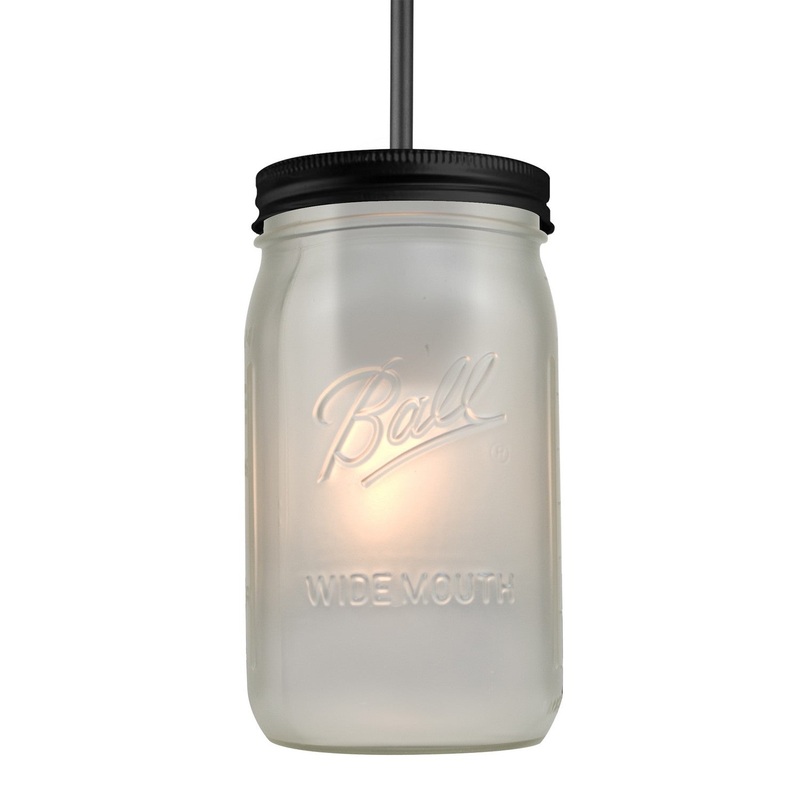 Besa 1JC-MILO4WF-BK Besa Milo 4 Pendant One Light Pendant Black