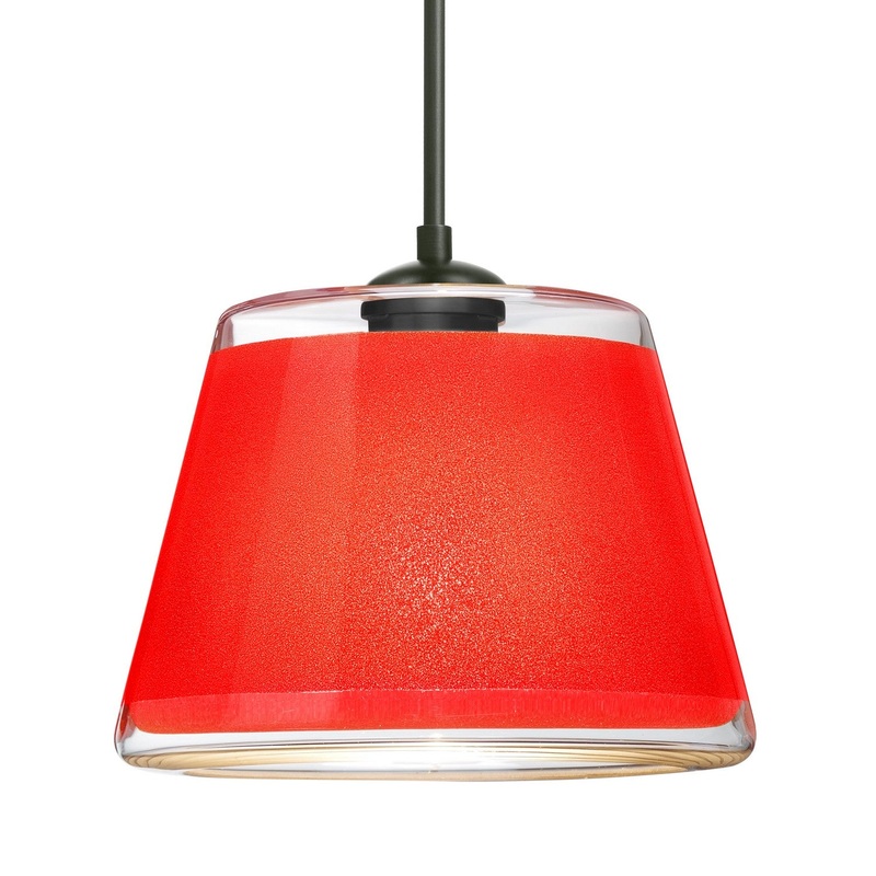 Besa 1JC-PIC9RD-LED-BK Besa Pica 9 Pendant LED Pendant Black