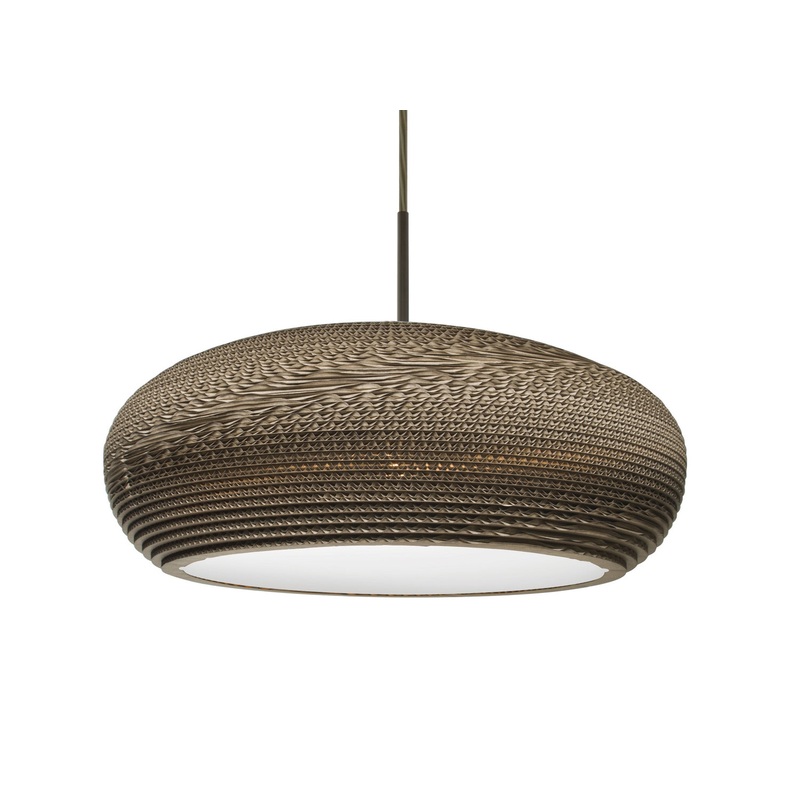 Besa 1JC-VENUS-LED-BR Venus One Light Pendant Bronze