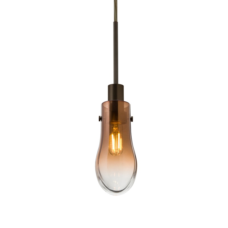 Besa 1JC-WISHAM-BR Wish One Light Pendant Bronze