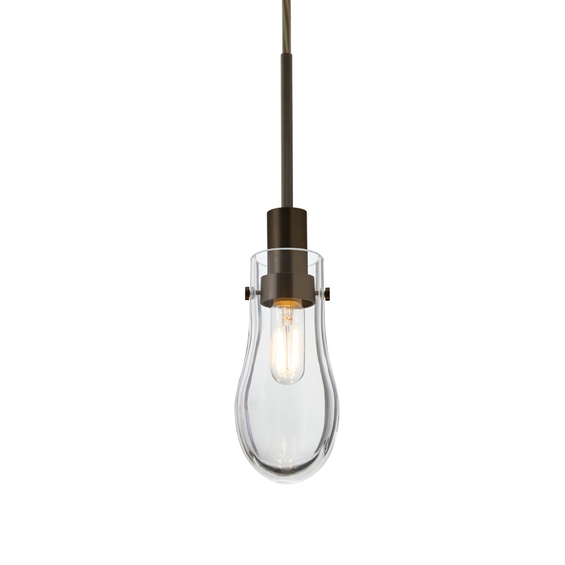 Besa 1JC-WISHCL-BR Wish One Light Pendant Bronze