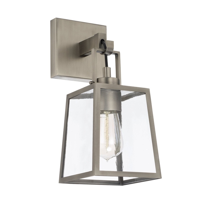 Capital Lighting 625511AN-447 Kenner One Light Wall Sconce, Antique Nickel (Discontinued)