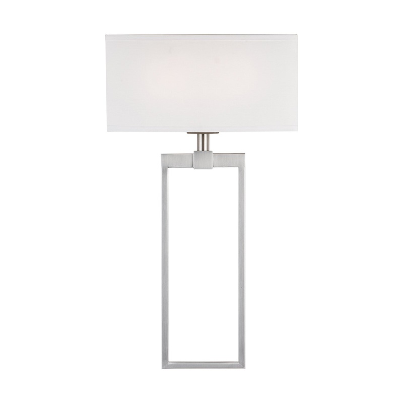 Capital Lighting 633321BN Lynden Two Light Wall Sconce, Brushed Nickel