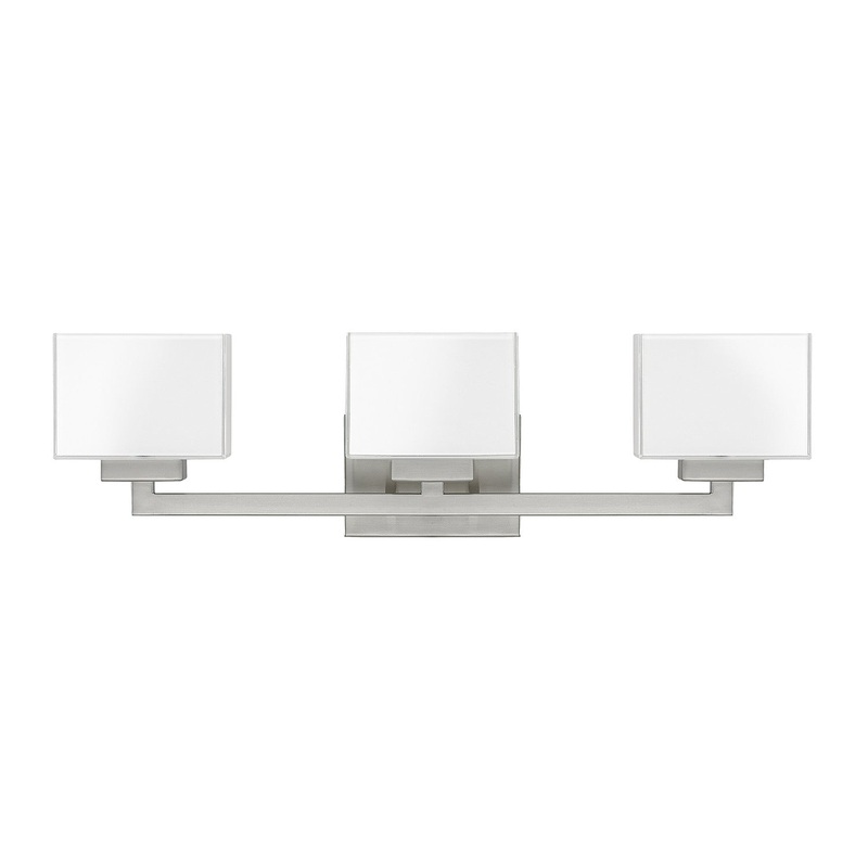 Capital Lighting 8343BN-155 Tahoe Three Light Vanity, Brushed Nickel