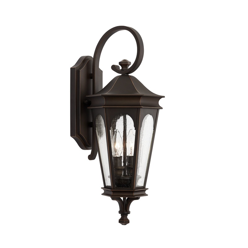 Capital Lighting 939721OZ Inman Park Two Light Outdoor Wall Lantern, Oiled Bronze (Discontinued)