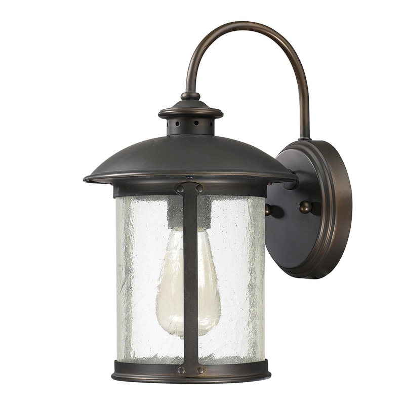 Capital Lighting 9561OB Dylan One Light Outdoor Wall Lantern, Old Bronze (Discontinued)