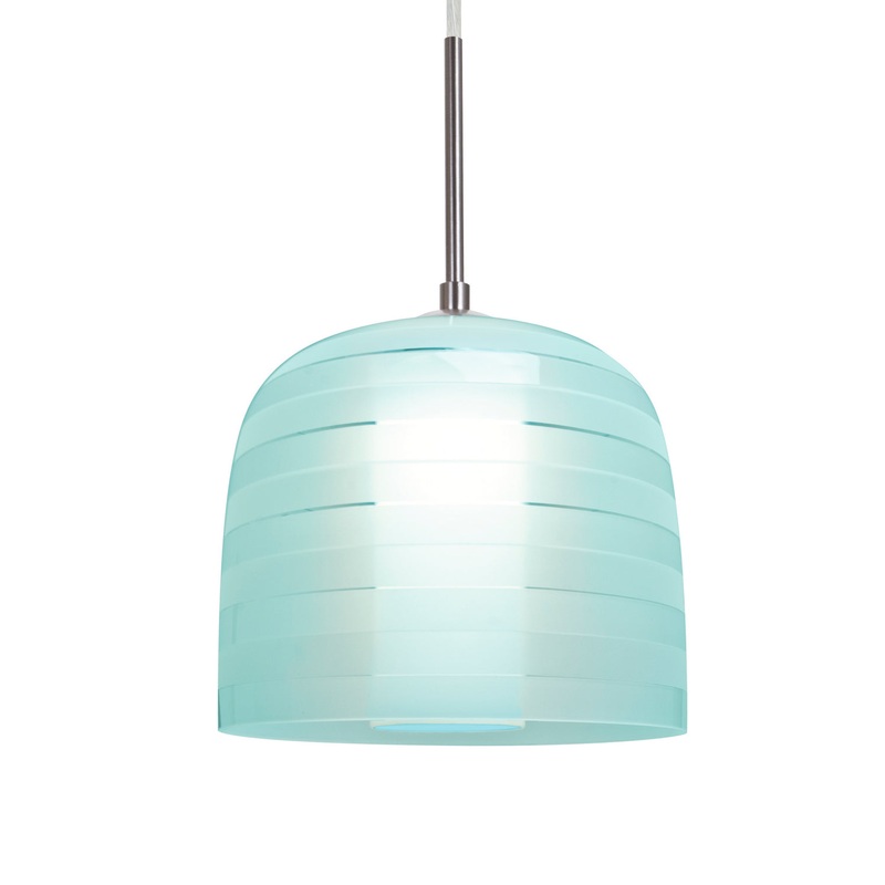 Besa 1JC-MITZI7CY-LED-SN Mitzi 7 LED Pendant Satin Nickel