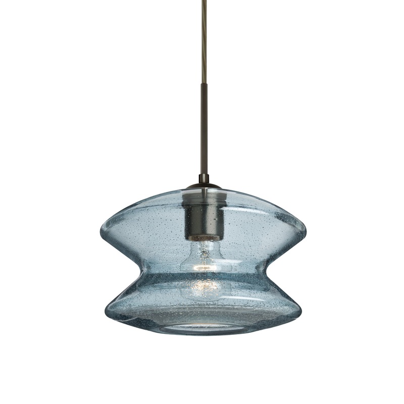 Besa 1JC-ZENBL-BR Zen One Light Pendant Bronze