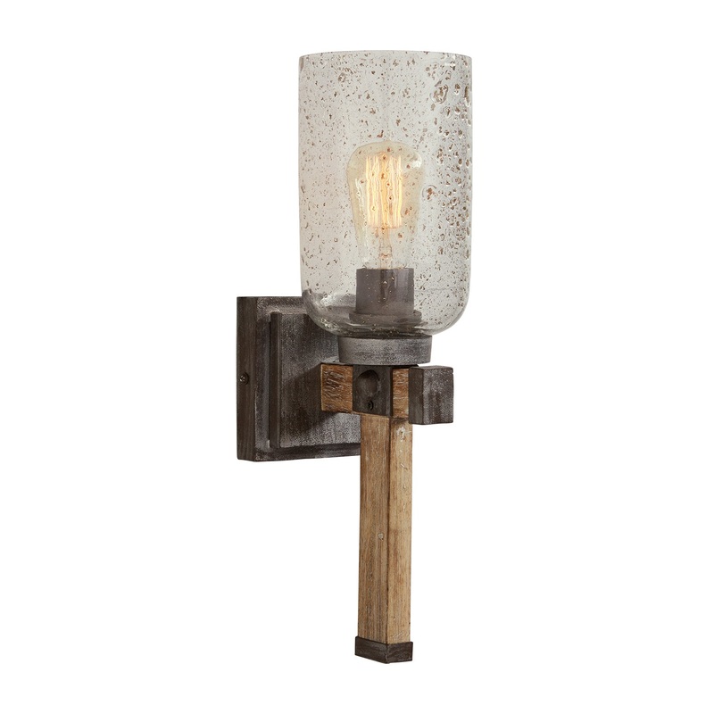 Capital Lighting 634911UW-482 Nolan One Light Wall Sconce, Urban Wash