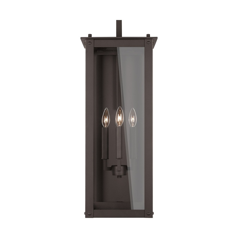 Capital Lighting 934641OZ Hunt Four Light Wall Mount, Oiled Bronze