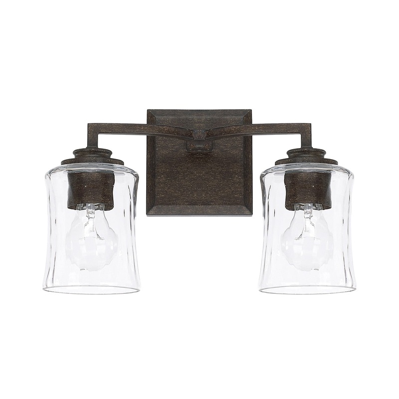 Capital Lighting 120921RB-425 Porter Two Light Vanity, Renaissance Brown (Discontinued)