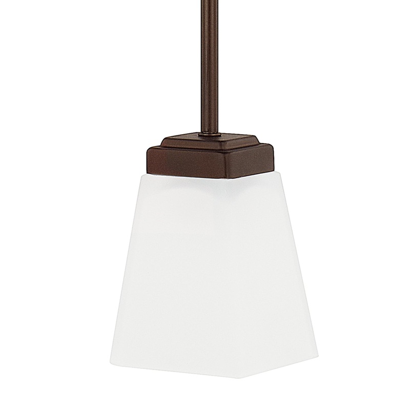 Capital Lighting 314411BZ-334 Baxley One Light Pendant, Bronze