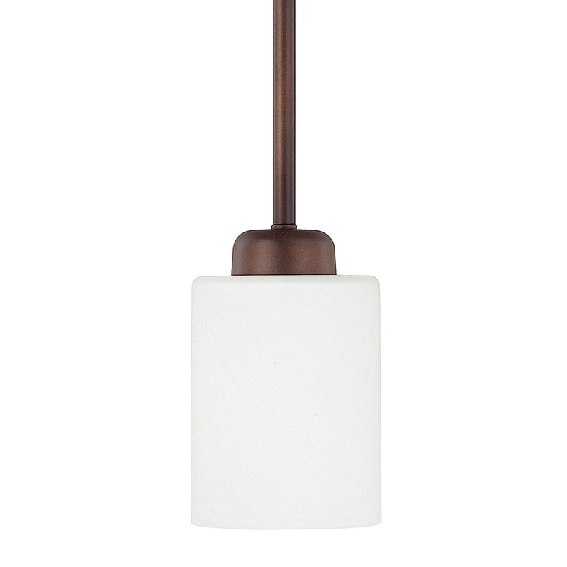 Capital Lighting 315211BZ-338 Dixon One Light Pendant, Bronze