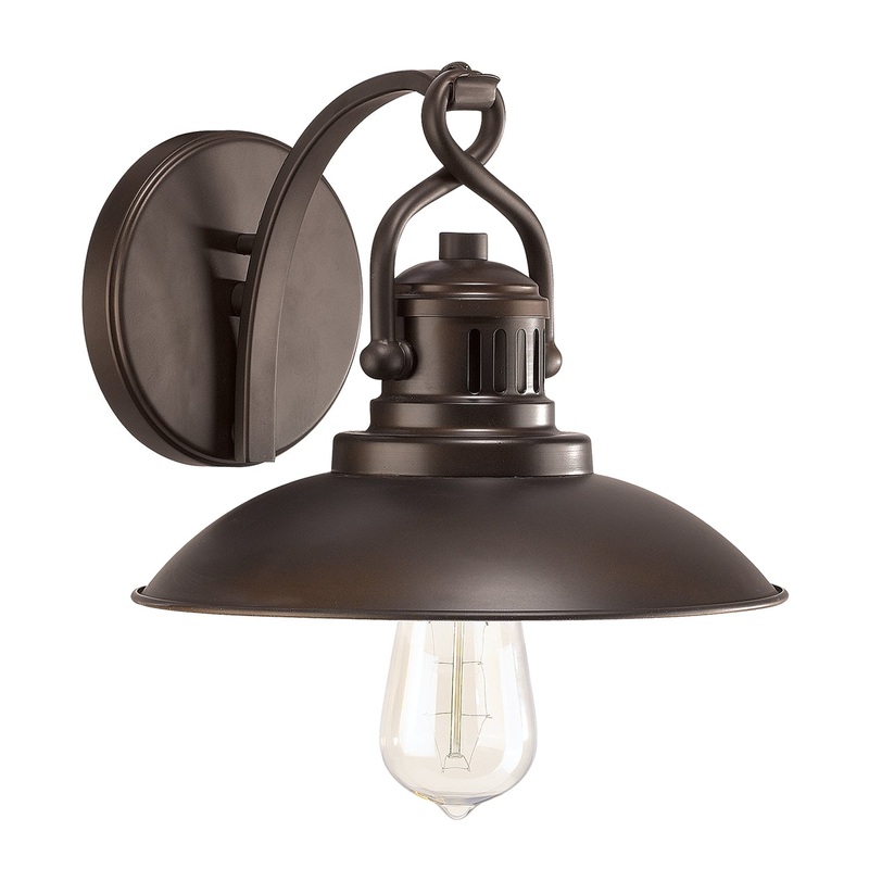 Capital Lighting 3791BB O`Neal One Light Wall Sconce, Burnished Bronze (Discontinued)