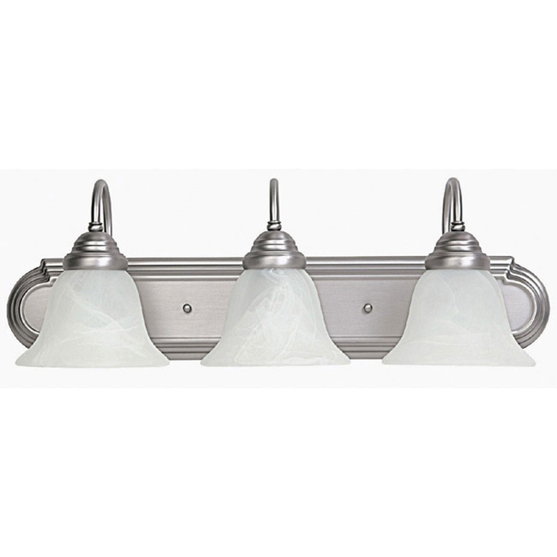 Capital Lighting 1163MN-118 Arthur Three Light Vanity, Matte Nickel
