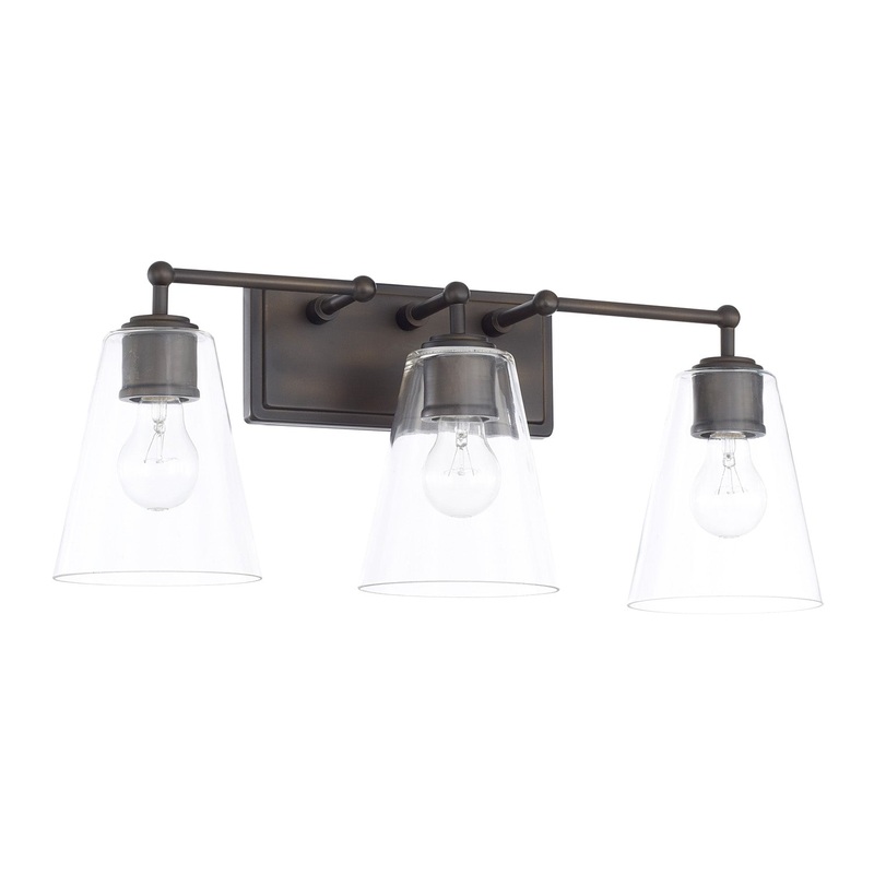 Capital Lighting 121731OB-431 Murphy Three Light Vanity, Old Bronze (Discontinued)