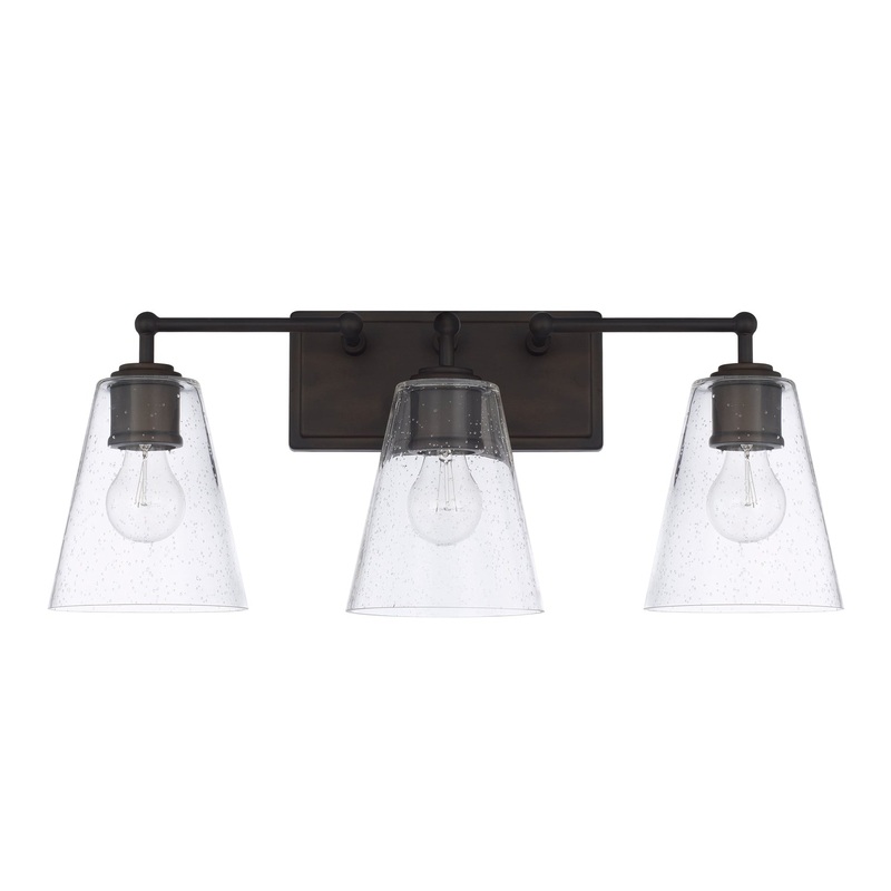 Capital Lighting 121731OB-463 Murphy Three Light Vanity, Old Bronze (Discontinued)