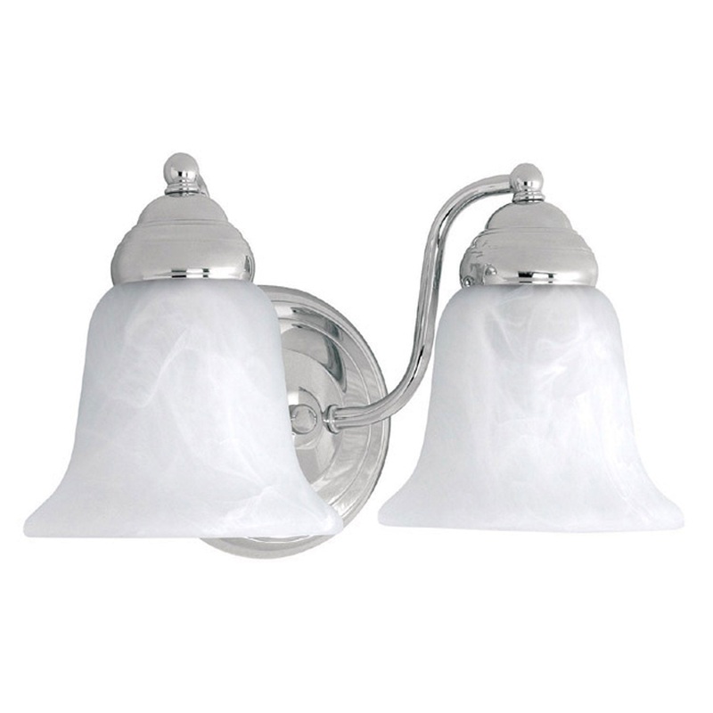 Capital Lighting 1362CH-117 Brady Two Light Vanity, Chrome
