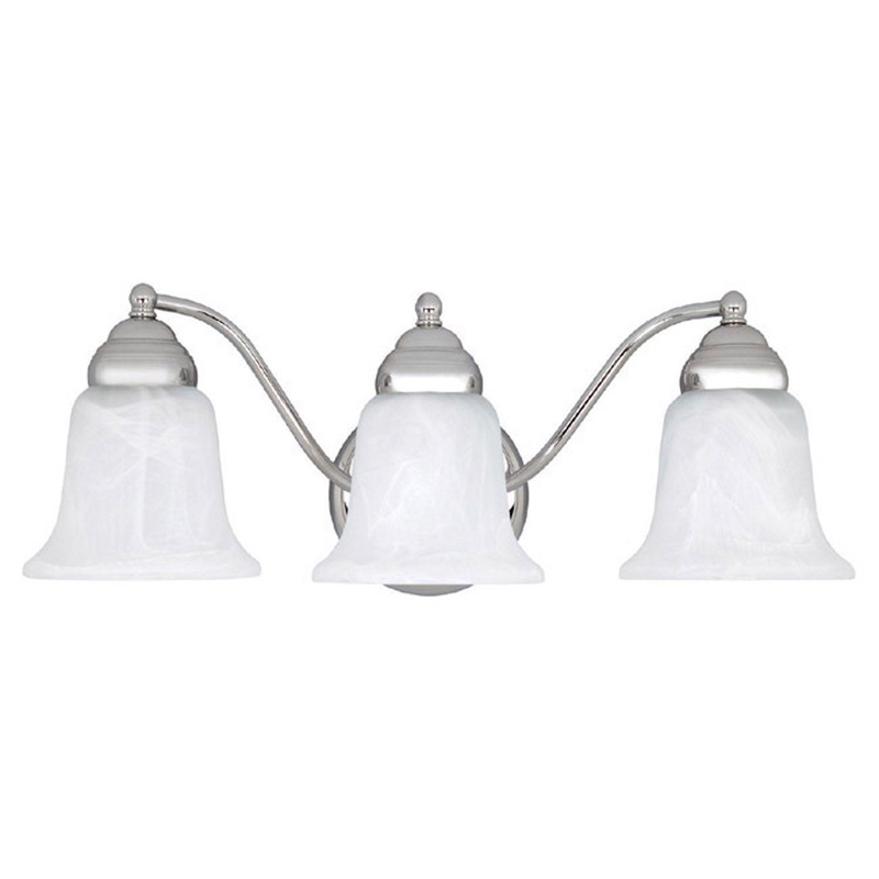 Capital Lighting 1363CH-117 Brady Three Light Vanity, Chrome