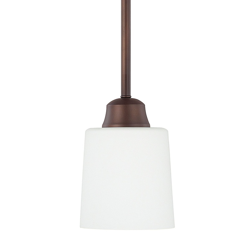 Capital Lighting 315311BZ-339 Hayden One Light Pendant, Bronze (Discontinued)