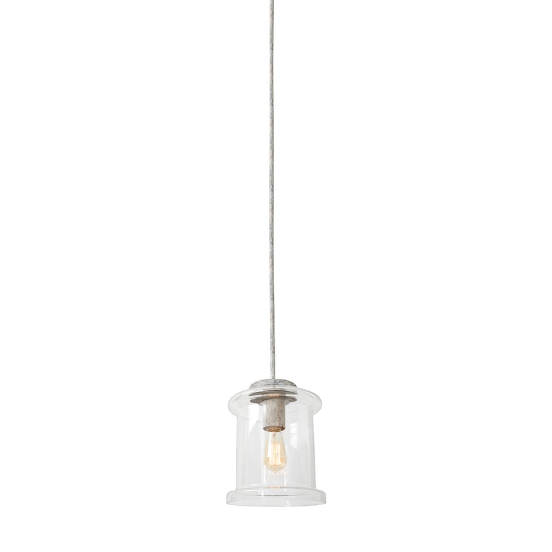 Capital Lighting 329511MS Kayla One Light Pendant, Mystic Sand