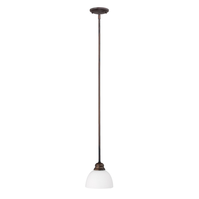 Capital Lighting 4031BB-212 Stanton One Light Pendant, Burnished Bronze (Discontinued)