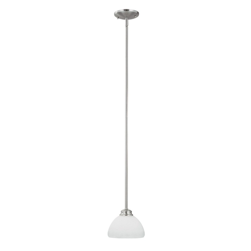 Capital Lighting 4031BN-212 Stanton One Light Pendant, Brushed Nickel