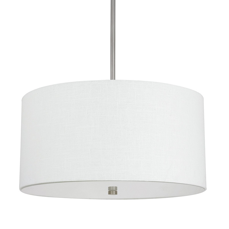 Capital Lighting 3922MN-623 Loft Four Light Pendant, Matte Nickel