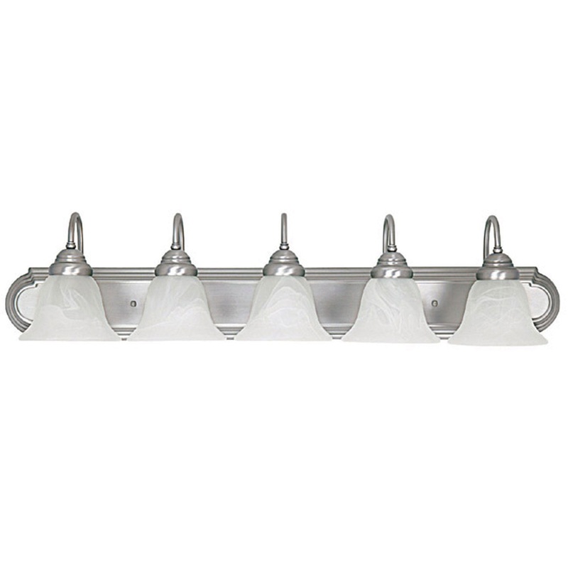 Capital Lighting 1165MN-118 Arthur Five Light Vanity, Matte Nickel (Discontinued)