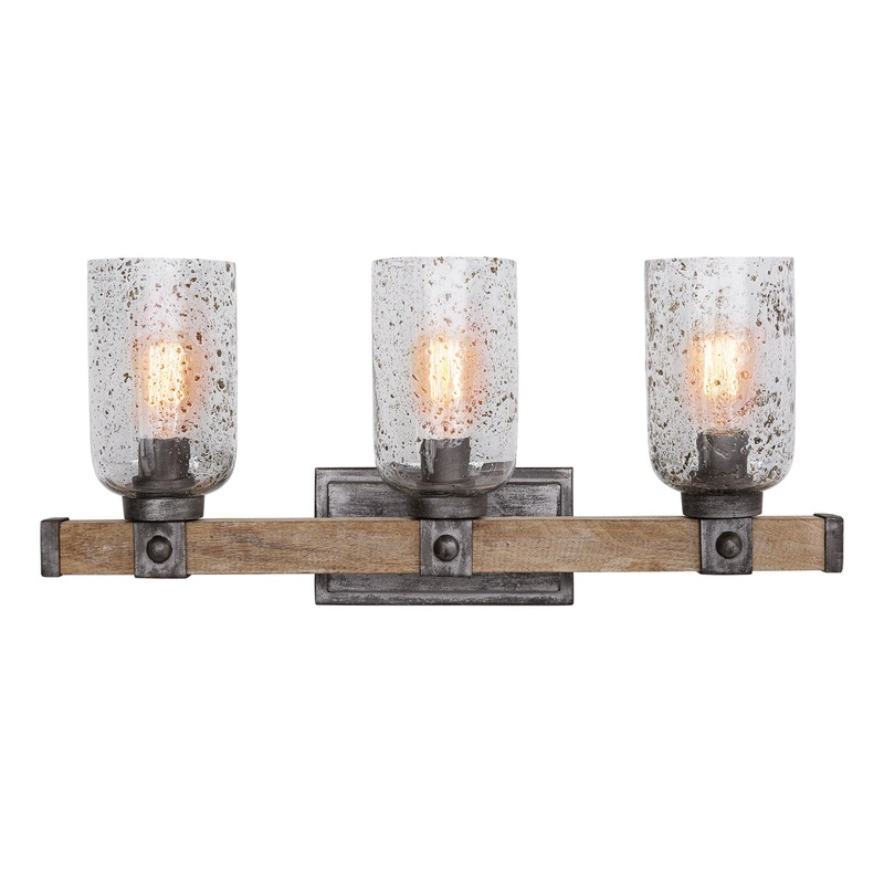 Capital Lighting 134931UW-482 Nolan Three Light Vanity, Urban Wash