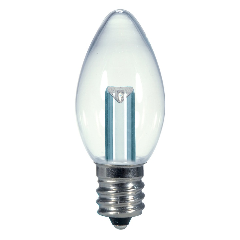 Satco S9156 Light Bulb, Clear