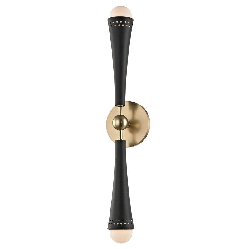 Hudson Valley 2122-AGB Tupelo LED Wall Sconce, Aged Brass