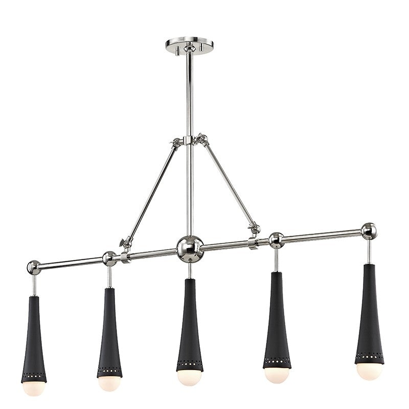 Hudson Valley 2125-PN Tupelo LED Island Pendant, Polished Nickel (Discontinued)