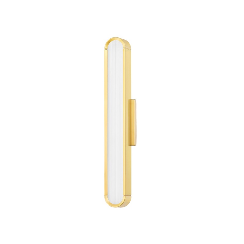 Hudson Valley 2517-AGB Starkey LED Bath Bracket, Aged Brass (Discontinued)