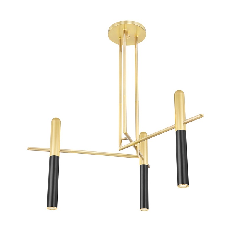 Hudson Valley 2536-AOB Thurston LED Chandelier, Aged Old Bronze (Discontinued)