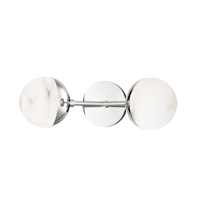 Hudson Valley 2832-PN Saratoga LED Wall Sconce, Polished Nickel (Discontinued)