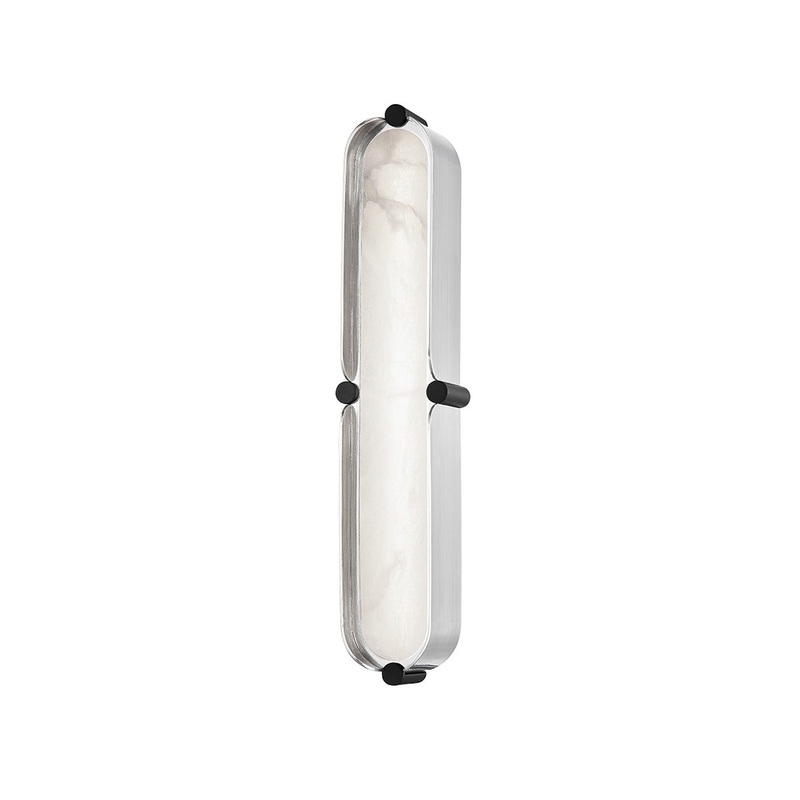 Hudson Valley 2916-BN/BK Tribeca LED Bath Bracket, Burnished Nickel/Black Combo