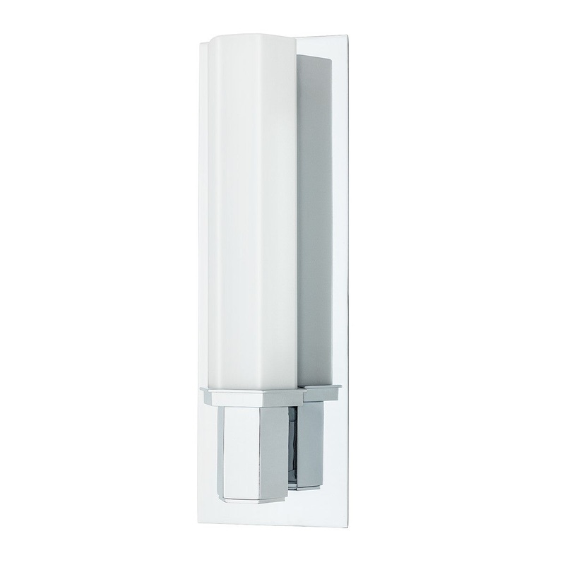 Hudson Valley 320-PC Walton One Light Bath Bracket, Polished Chrome (Discontinued)